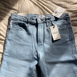 Forever 21 High Rise Light Denim Jeans